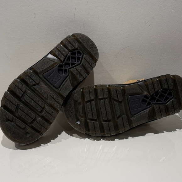 Dr. Martens Tan Suede Women’s Clogs - Picture 3 of 4